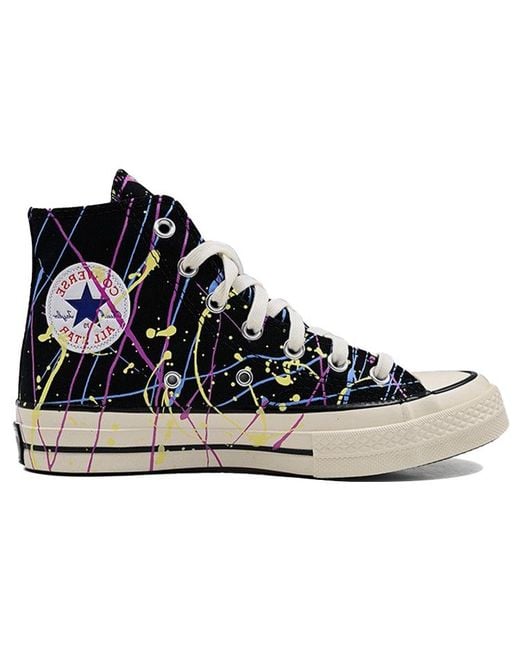 Converse Blue Chuck 70 Hi 'Paint Splatter for men