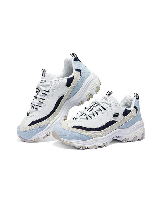 Skechers Blue (Wmns) D'Lites Varsity Spirit Shoes