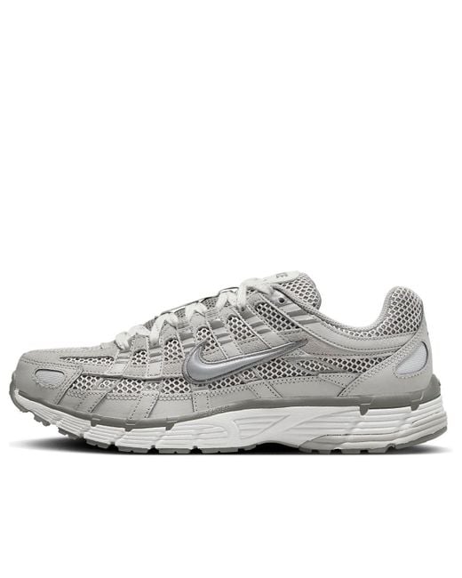 Nike White P-6000 Premium 'Light Iron Ore' for men