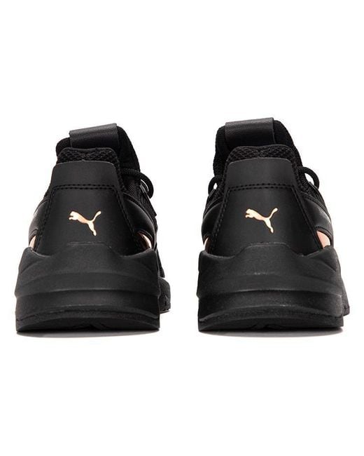 PUMA Black (Wmns) Fier Nitro Metallic Rose'