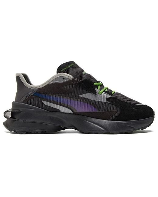 PUMA Black Roaringwild X Pwrframe Op-1 Sports Shoes for men