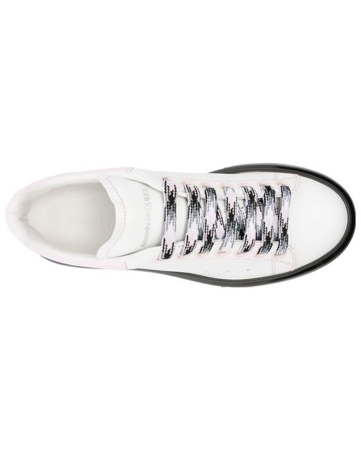 McQueen White (Wmns) Larry Oversized Sneaker 'Clear Sole'