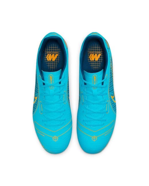 Nike Blue Mercurial Vapor 14 Academy Hg for men