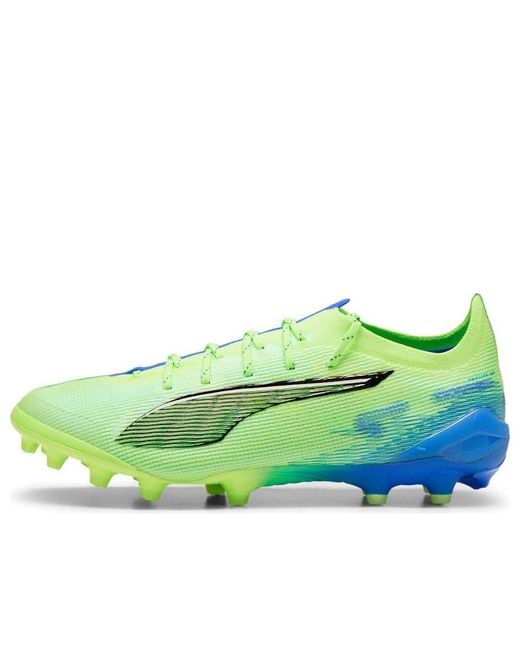PUMA Green Ultra 5 Ultimate Ag 'Fizzy Apple Bluemazing' for men