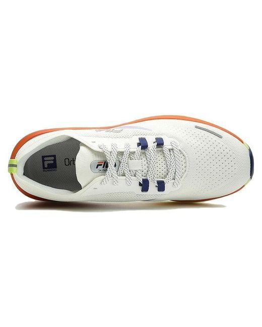 Fila White 3A Panther Running Shoes for men