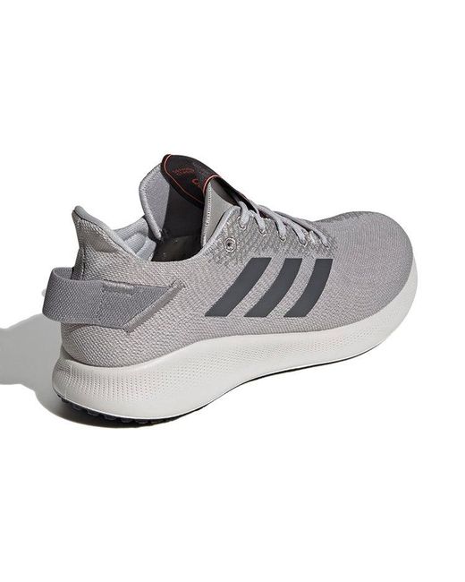 Adidas Gray Sensebounce+ Street Signal Coral' for men