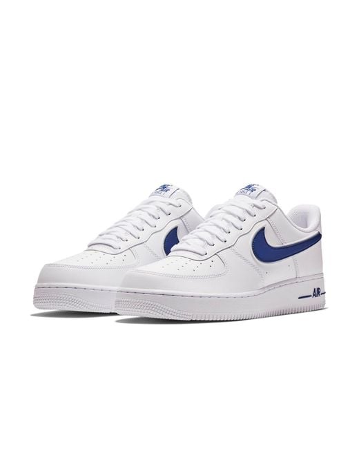 Nike Blue Air Force 1 '07 3 Deep Royal' for men
