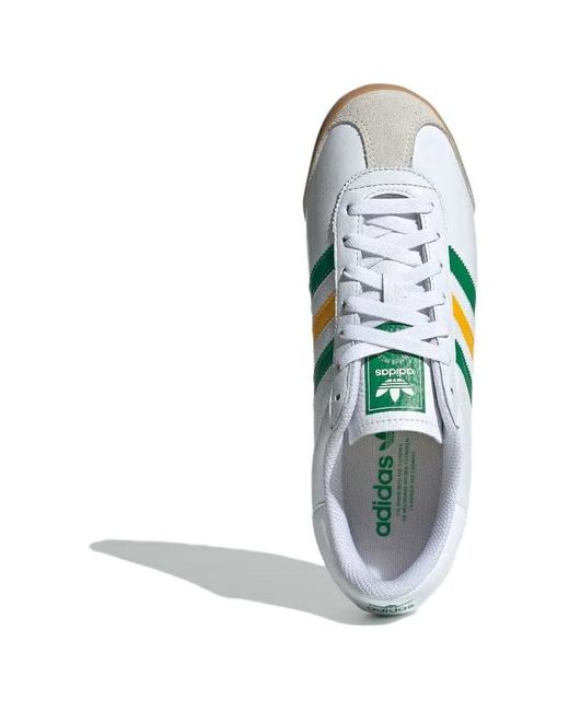 Adidas Blue Adidas 74 'White Yellow Green' for men
