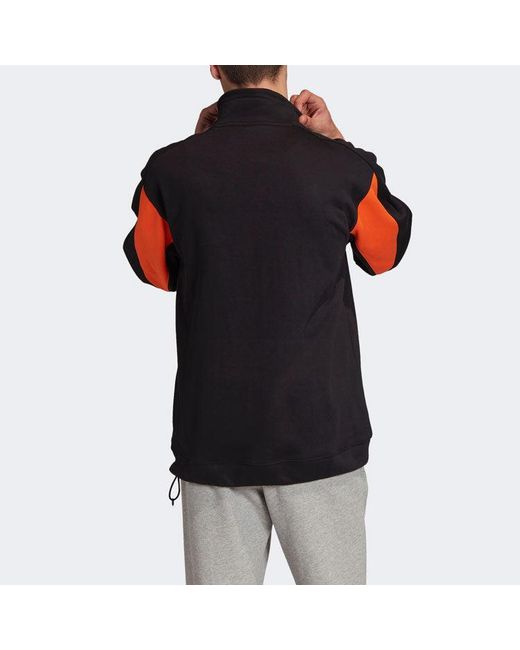 Adidas Blue Originals Pt3 1/4 Zip Jacket for men