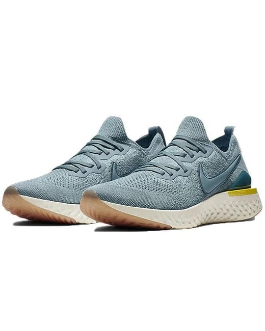 Nike Blue Epic React Flyknit 2 'Aviator' for men