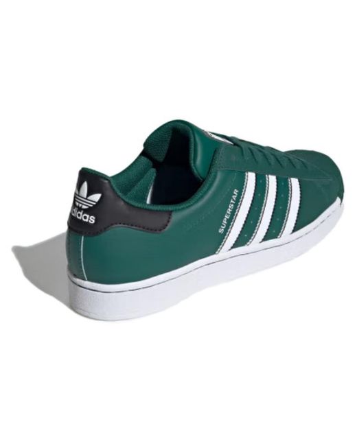 Adidas Green Originals Superstar 'Collegiate' for men