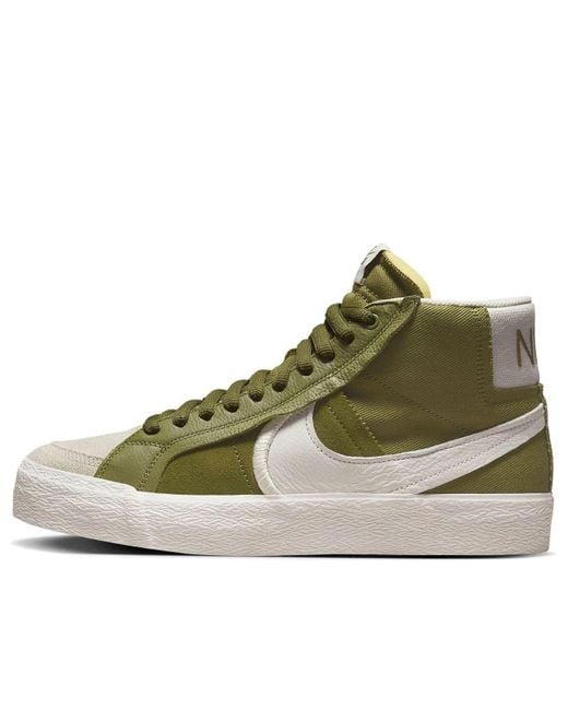 Nike Green Zoom Blazer Mid Premium Plus Sb for men