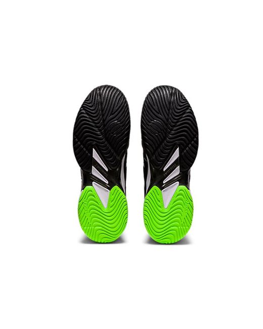 Asics Black Court Ff 2 Gecko' for men
