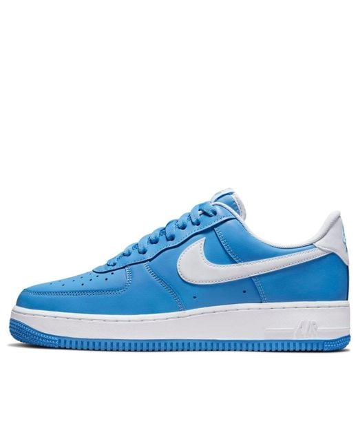 Nike Blue Air Force 1 '07 'University' for men