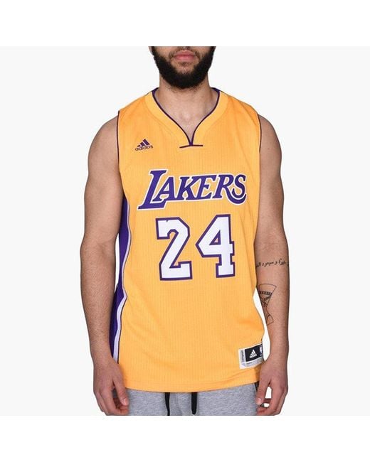 Adidas Gray Kobe Bryant Lakers Jersey for men