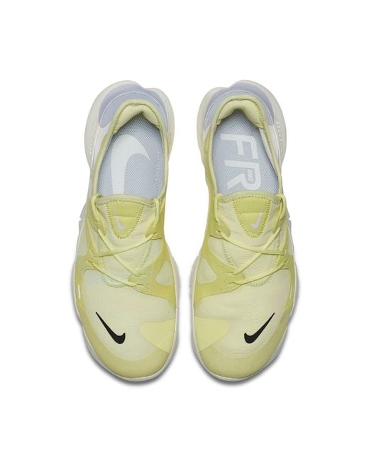 Nike Yellow Free Rn 5.0 'Luminous' for men