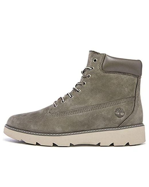 Timberland Gray 6 Inch Keeley Field Boots for men