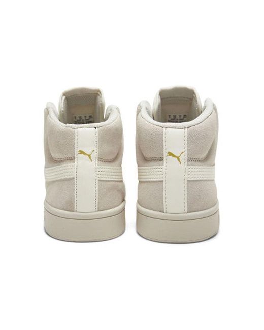 PUMA White Smash V2 Mid Sd for men