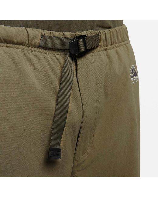 Nike Green Acg Oregon Series Cargo Trousers for men