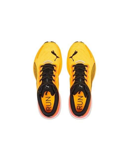 PUMA Yellow Deviate Nitro 2 'Sunset Glow Sun Stream' for men