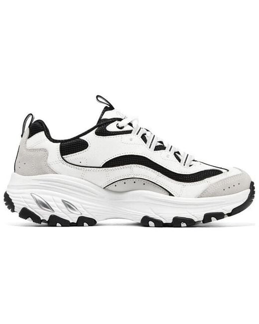 Skechers White (Wmns) Arch Fit D'Lites