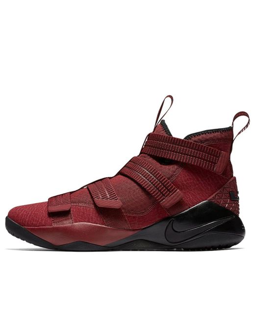 Nike Red Lebron Soldier Sfg 'Burgundy' for men