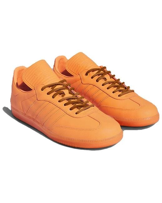 Adidas Orange X Pharrell Humanrace Samba for men