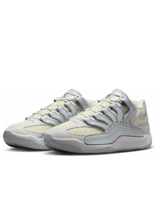 Nike Kd 18 'Soft Pearl' in Gray for Men | Lyst