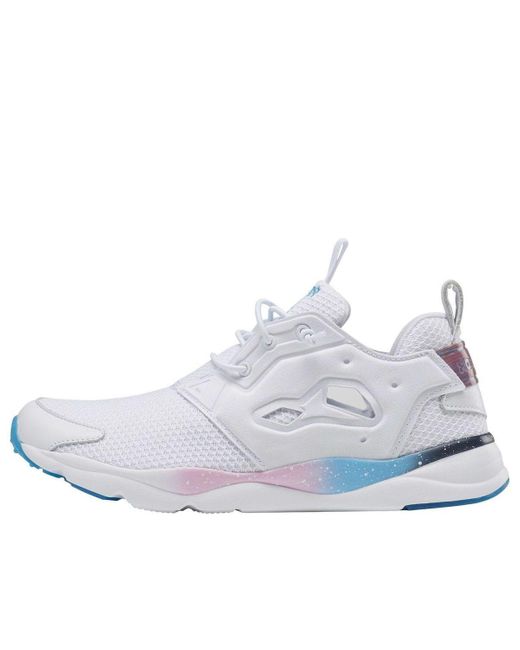 Reebok White Furylite Mu Shoes/Sneakers for men