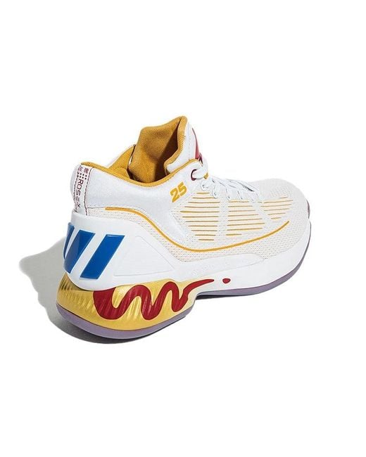 Adidas White Mcdonald's X D Rose 'Rose Sauce' for men