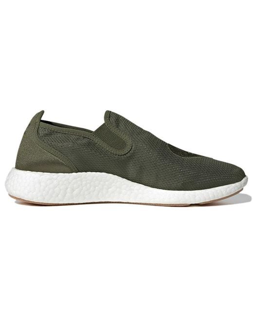 Adidas Green Human Made X Pure Slip-On 'Wild Pine' for men