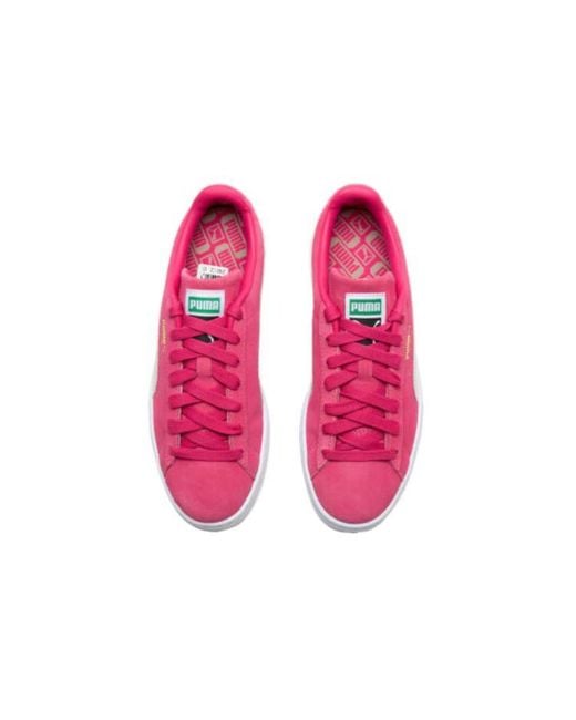 PUMA Pink Suede Classic Xxi Trainers for men