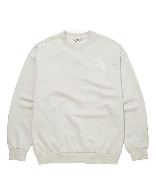The North Face White Logo Sweater for men