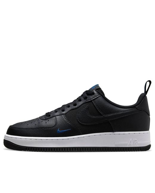 Nike Black Air Force 1 Low Court' for men