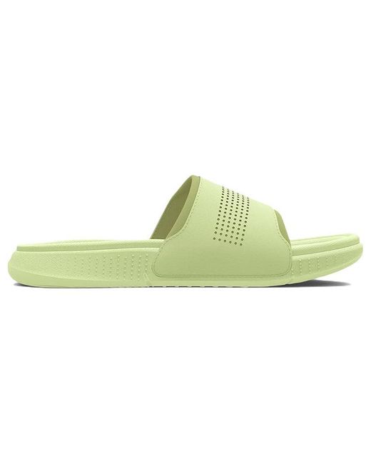 Under Armour Green Ansa Elevate Slide 'Pale' for men