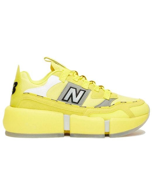 New Balance Yellow Jaden Smith X Vision Racer 'Sunflower' for men