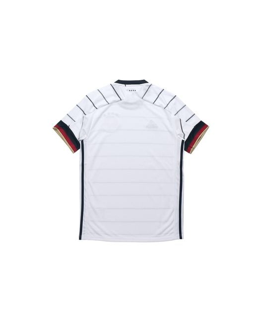 Adidas Blue Soccer/Football Sports Training Short Sleeve Fan Edition Germany Home for men