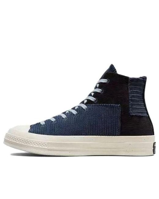 Converse Blue Beyond Retro X Chuck 70 High 'Upcycled Corduroy' for men