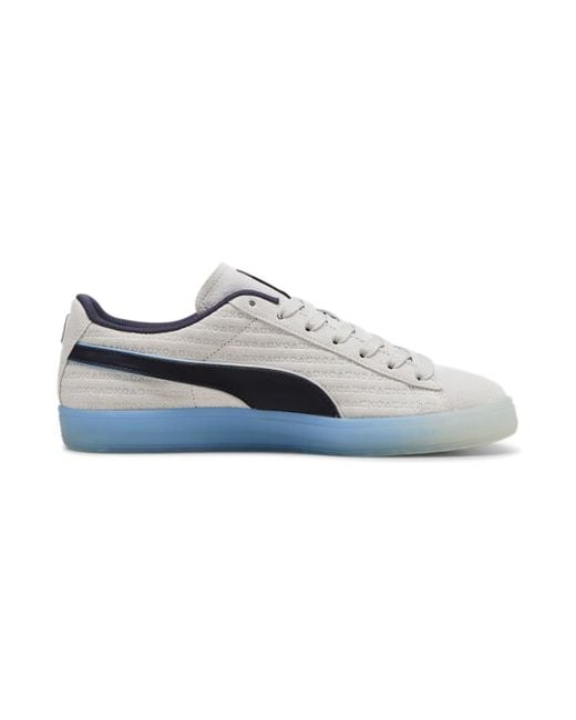 PUMA Blue X Playstation Suede 'Glacial' for men