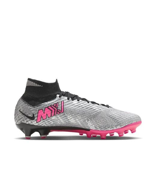 Nike Black Mercurial Superfly 9 Elite 25 Ag-Pro 'Metallic Hyper' for men