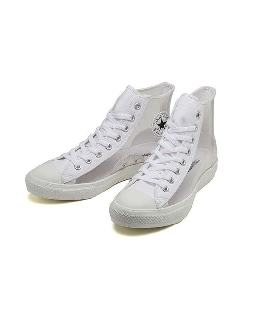 Converse Gray Chuck Taylor All Star Light Clear Material for men