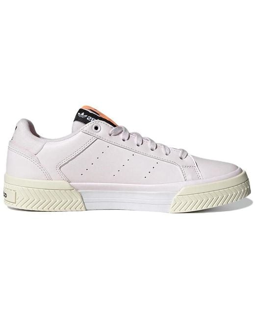 Adidas White (Wmns) Originals Court Tourino 'Almost'
