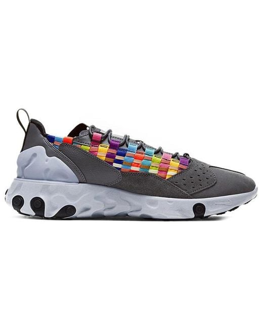 Nike Blue React Sertu 'Multi-Color Iron' for men