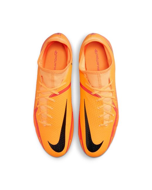 Nike Orange Phantom Gt2 Academy Dynamic Fit Mg Multi-ground Soccer Cleats for men
