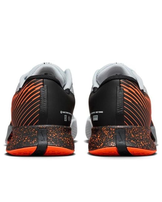 Nike Brown Court Vapor Pro 2 Hc Premium 'Pure Platinum Hyper Crimson' for men