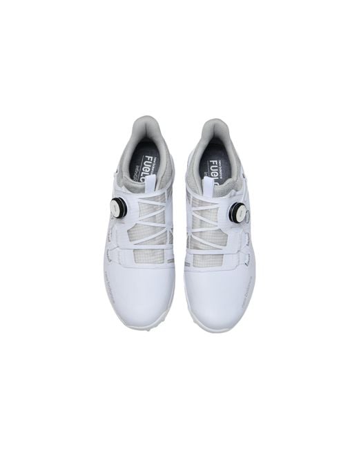 New Balance White Fuelcell 1001 Boa Golf Shoes for men