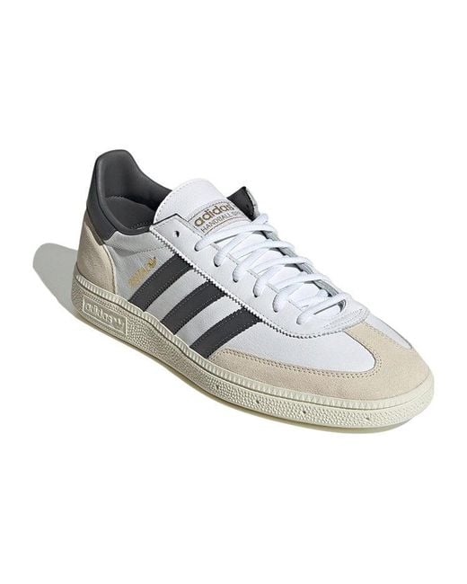 Adidas White Handball Spezial Sneakers for men