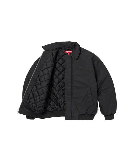 Supreme Blue Fw23 Fw23 Week11 Peace Embroiderd Work Jacket for men