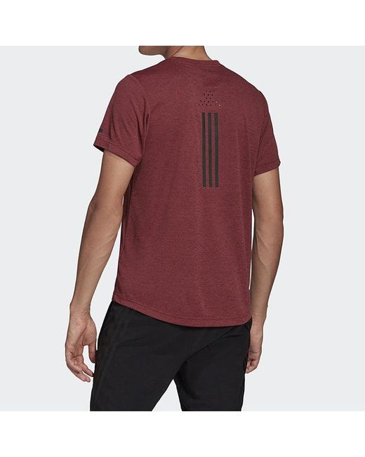 Adidas Red Chill Tee M Sports Short Sleeve for men