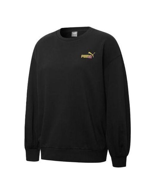 PUMA (Wmns) Skb Logo Printing Round-Neck Sweatshirtblack